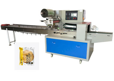 Auto Biscuit Bread Packaging Machine , Small Creaker Industrial Packing Machine