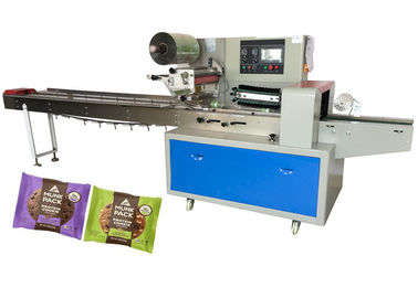 Thick Milk Bakery Biscuit Packing Machine Beautiful Performance Saving Films