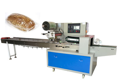 Pita Bread Bakery Biscuit Packing Machine , Pillow Sealing Packing Machine