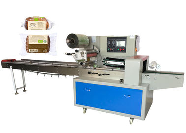 Small Slice Toast Bakery Biscuit Packing Machine High Speed Flow Packing Machine