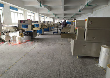 Stroopwafers Biscuit Packing Machine High Sensitivity With Up Paper Rotory Type